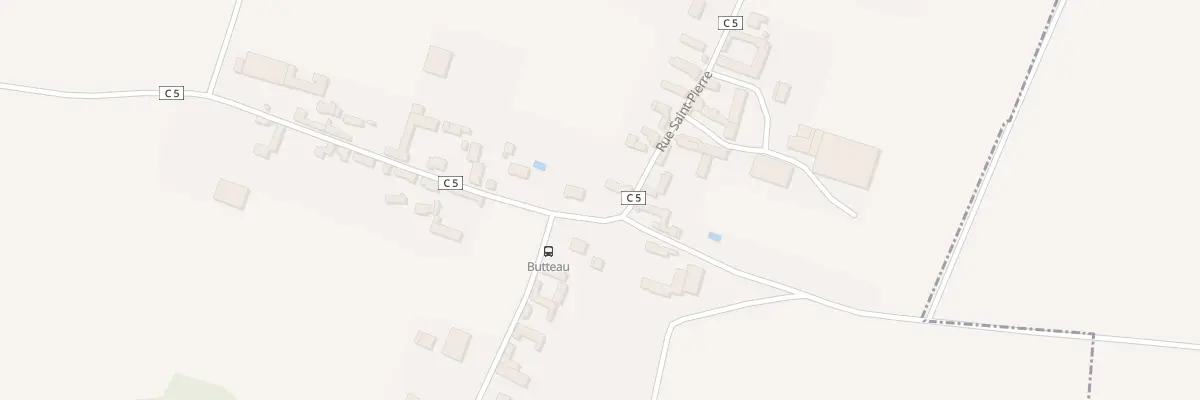 Plan du 2 Butteau à Chenou