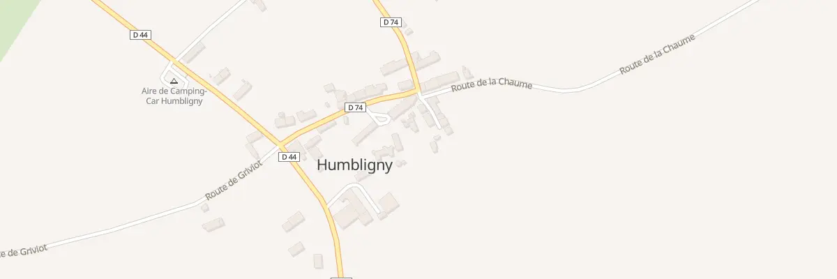 Plan du 19 Bourg à Humbligny