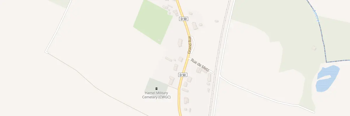 Plan du 10 Gr Grande Rue à Beaumont-Hamel