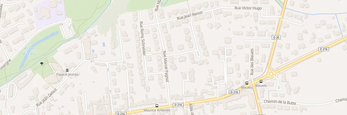 Plan du 12 Rue Marcel Pagnol à Chevry-Cossigny