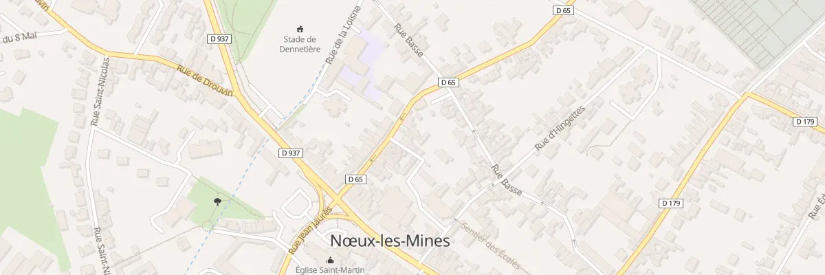 Plan du 21 Rue de l’Egalité à Nœux-les-Mines