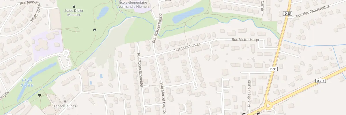 Plan du 32 Rue Jean Renoir à Chevry-Cossigny