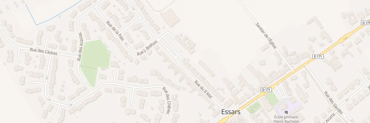 Plan du 28 Rue du 8 Mai à Essars