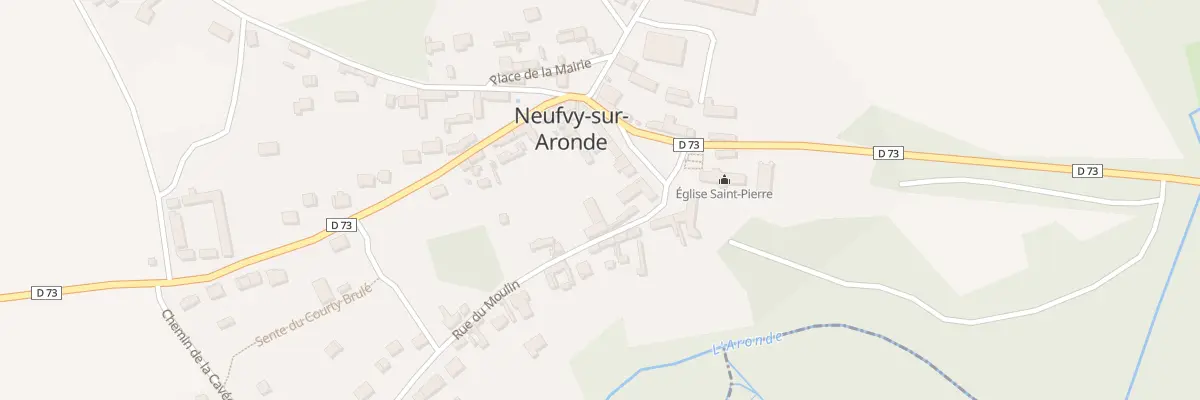 Plan du 1 Pl de l’Eglise à Neufvy-sur-Aronde