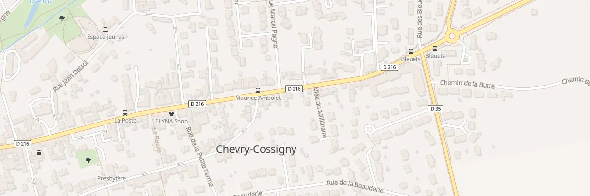 Plan du 80 Rue Charles Pathé à Chevry-Cossigny