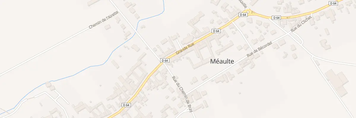 Plan du 99 Gr Grand Rue à Méaulte