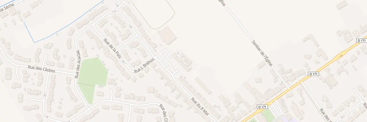 Plan du 36 Rue du 8 Mai à Essars