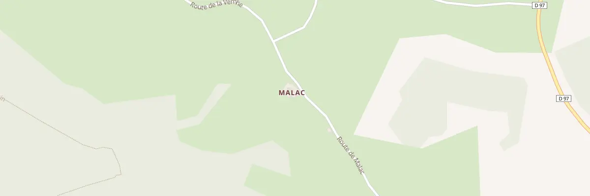 Plan du 5025 Malac au Nayrac