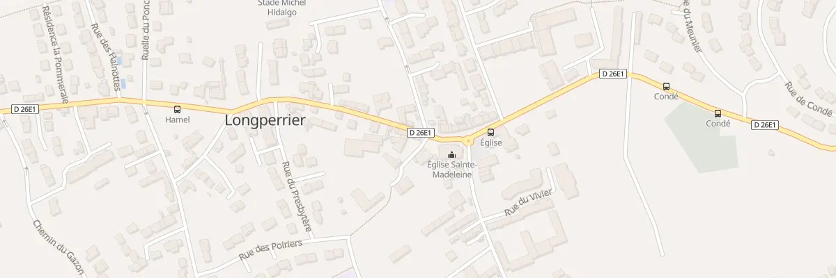 Plan du 9 Rue de Maincourt à Longperrier