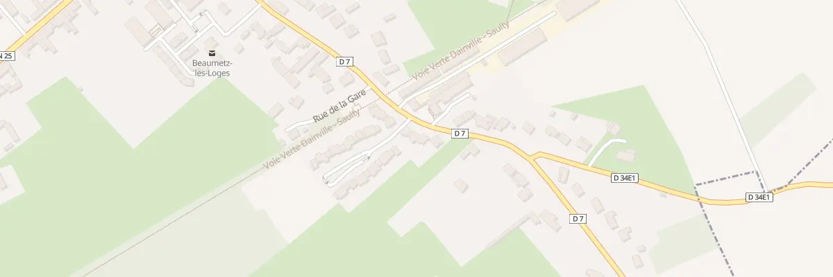 Plan du 26B Rue de la Gare à Beaumetz-lès-Loges