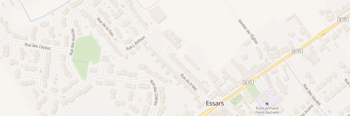 Plan du 26 Rue du 8 Mai à Essars