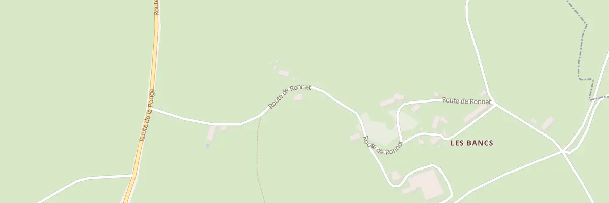 Plan du 4 Rte de Ronnet à Marcillat-en-Combraille