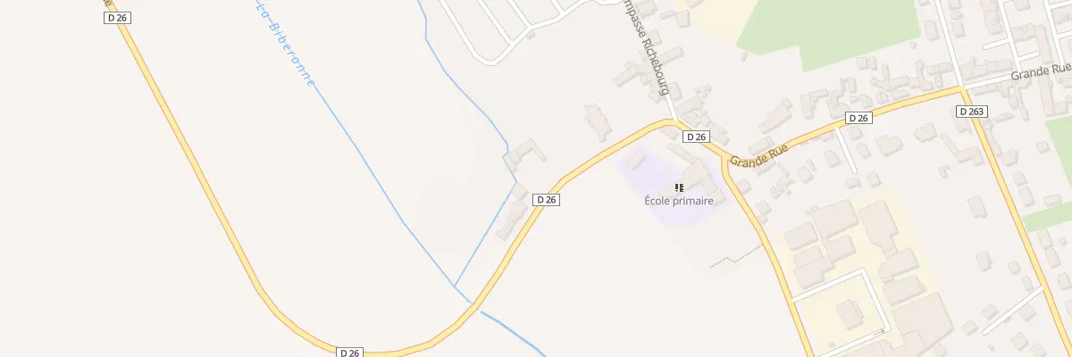 Plan du 62 Gr Grande Rue à Thieux