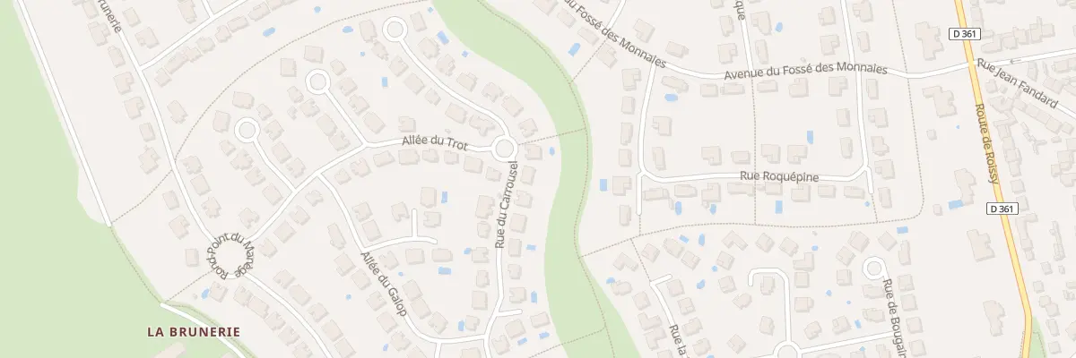 Plan du 42 Rue du Carrousel à Ozoir-la-Ferrière