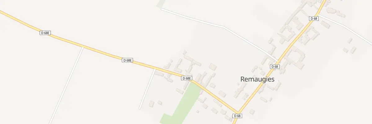 Plan du 8 Rue de Piennes à Remaugies