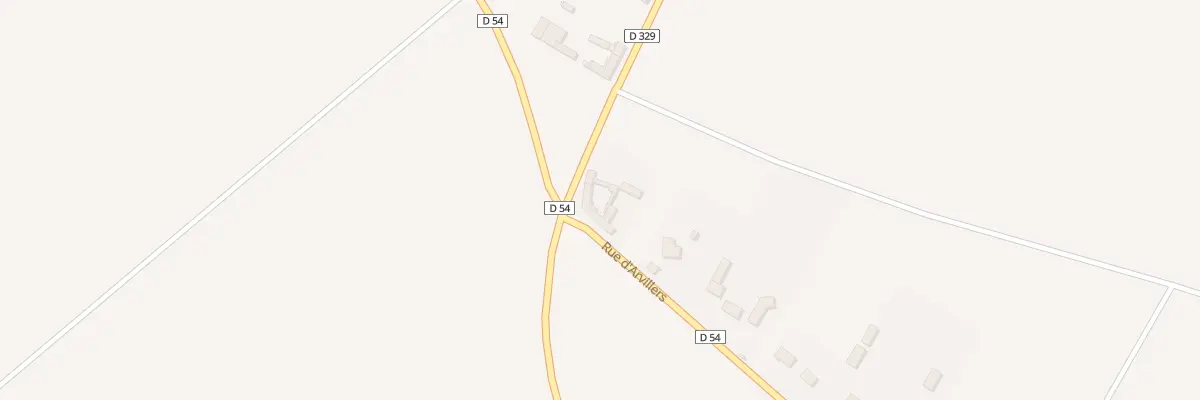 Plan du 1 Rue d’Arvillers à Erches