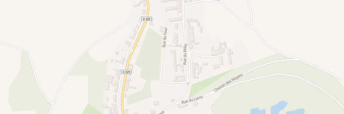 Plan du 7 Rue du Mont à Guerbigny