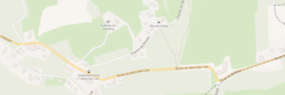Plan du 350 Che du Moulin à Godewaersvelde