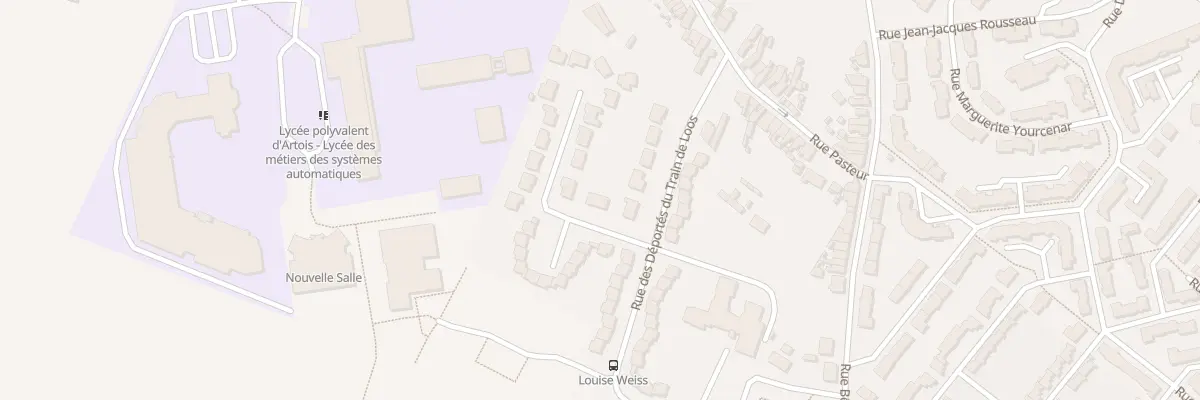 Plan du 2 Rue Martin Luther King à Nœux-les-Mines
