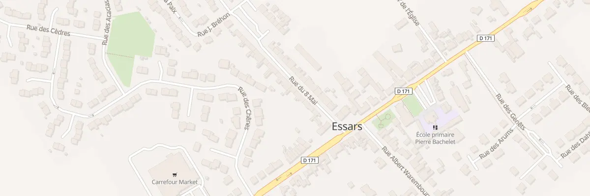 Plan du 9 Rue du 8 Mai à Essars