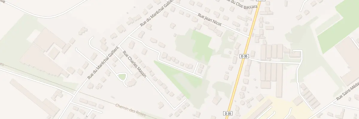 Plan du 13 Rue Christophe Cochet à Grisy-Suisnes