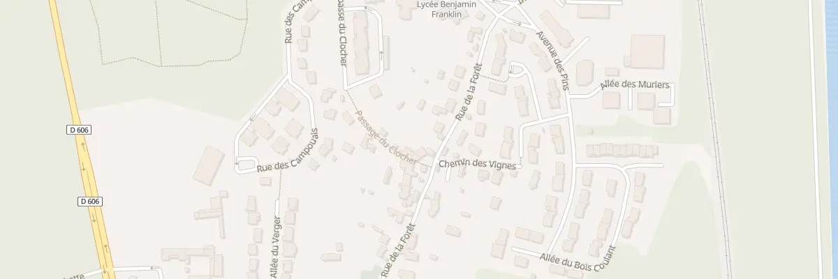 Plan du 19 Rue de la Foret à La Rochette