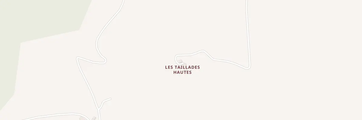 Plan du 5014 Les Taillades Hautes à La Serre