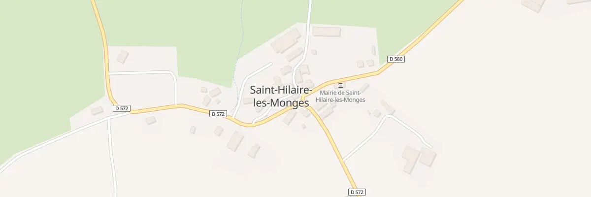 Plan du 5007 Le Bourg à Saint-Hilaire-les-Monges