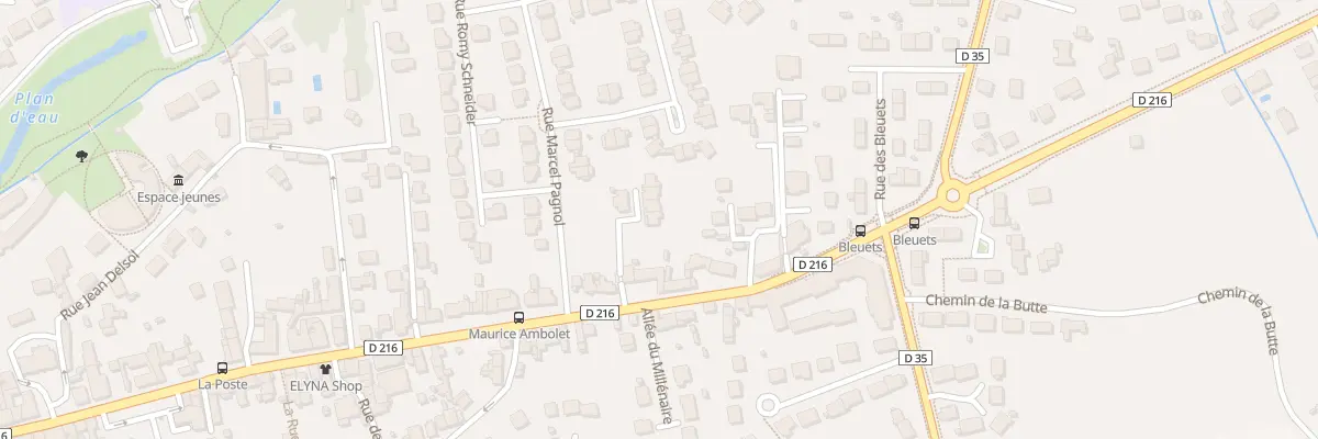 Plan du 93 Rue Charles Pathé à Chevry-Cossigny