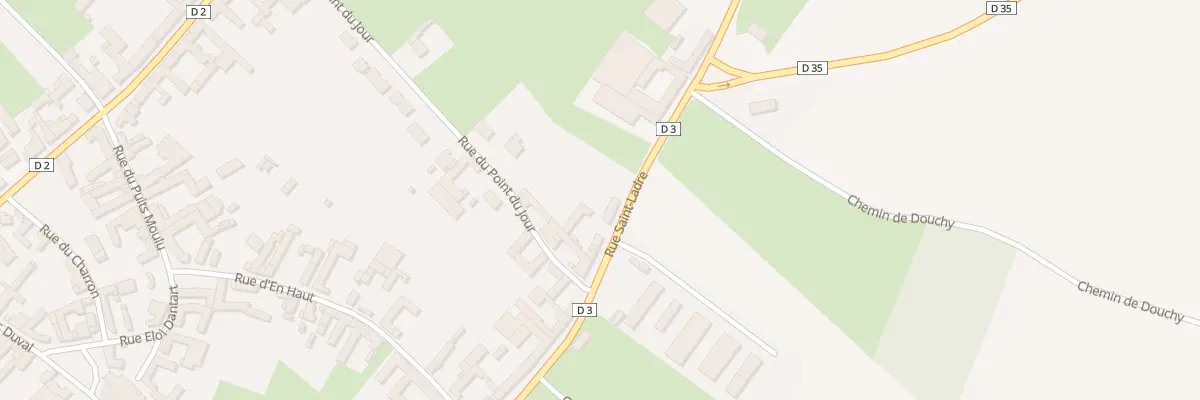 Plan du 31 Rue St Ladre à Monchy-au-Bois