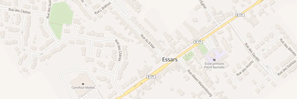 Plan du 5 Rue du 8 Mai à Essars