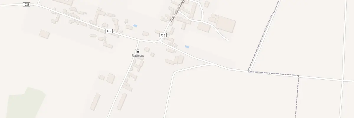 Plan du 1 Butteau à Chenou