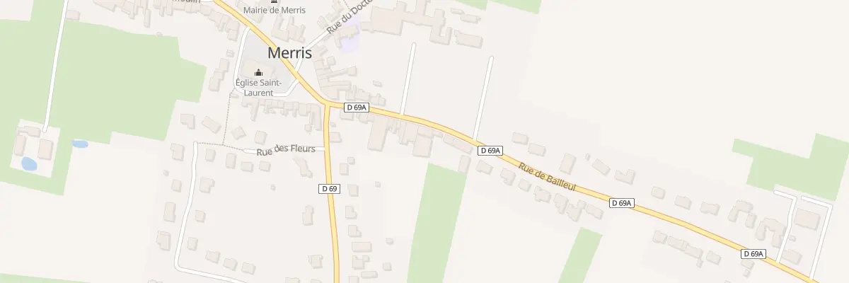 Plan du 106 Rue de Bailleul à Merris