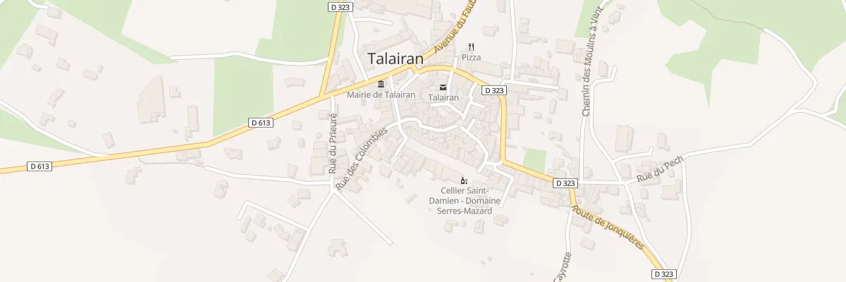 Plan du 94 Vc La Promenade à Talairan