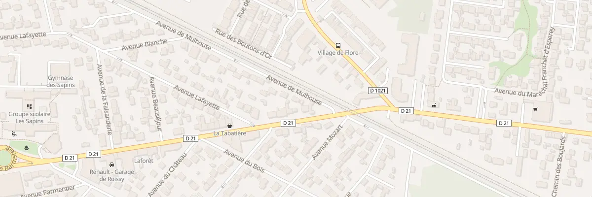 Plan du 3 Av de Mulhouse à Roissy-en-Brie