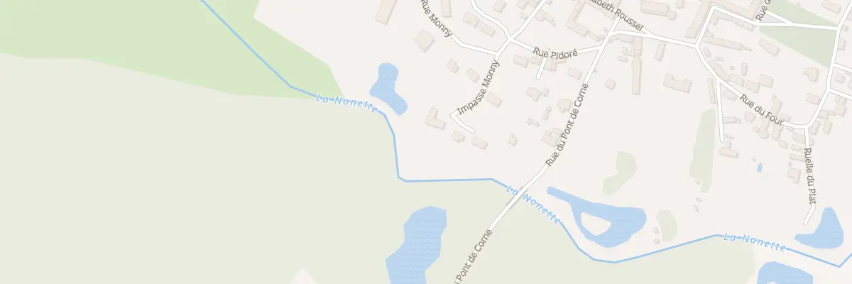 Plan du 13 Rue Monny à Borest