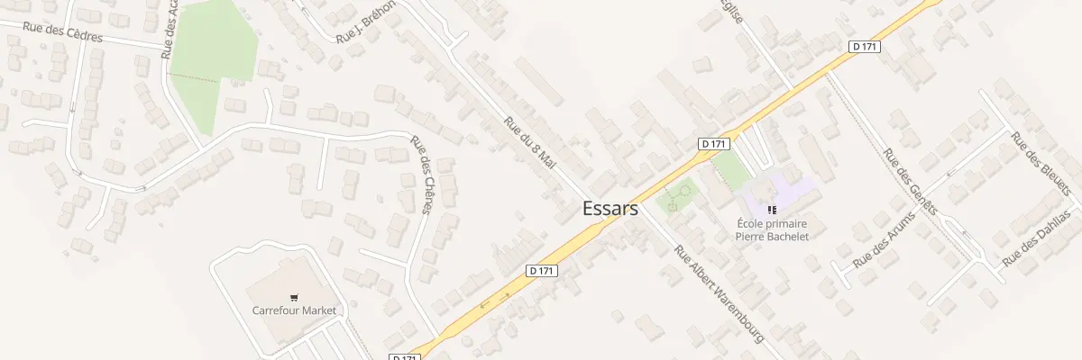 Plan du 3 Rue du 8 Mai à Essars