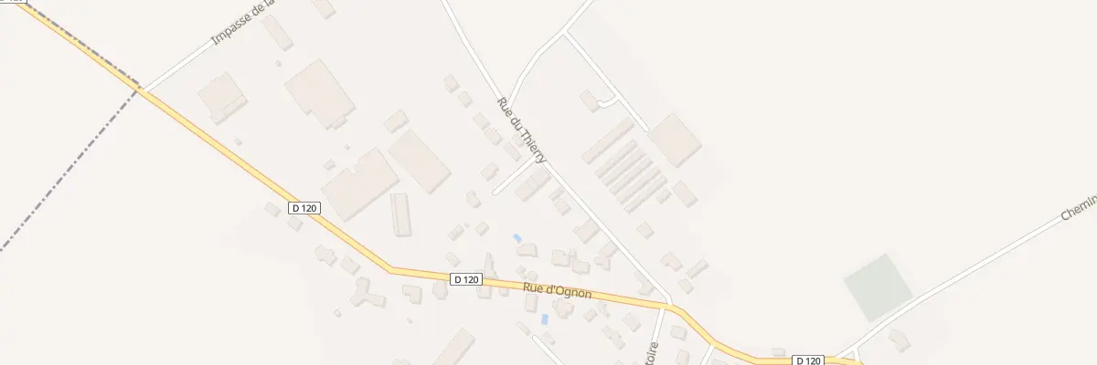 Plan du 4 Rue du Thierry à Barbery