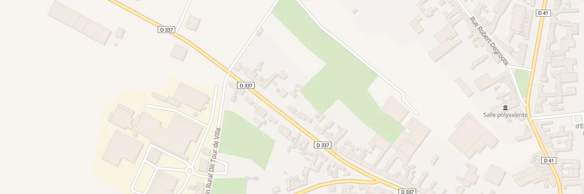 Plan du 68 Rue Raoul Defruit à Harbonnières