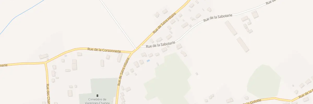 Plan du 6 Rue de la Saboterie à Varennes-Changy
