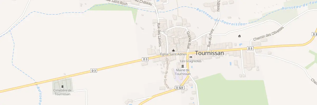 Plan du 3 Av de la Promenade à Tournissan