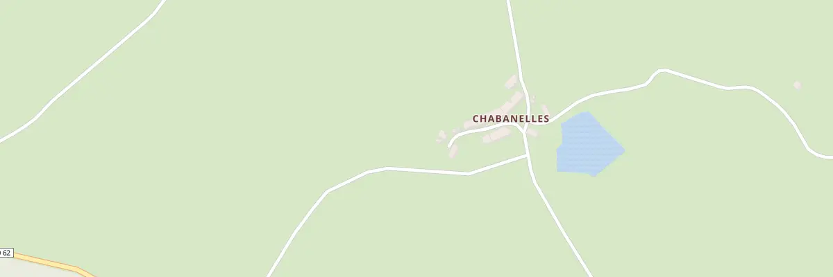 Plan du 5556 Chabanelle à Pionsat