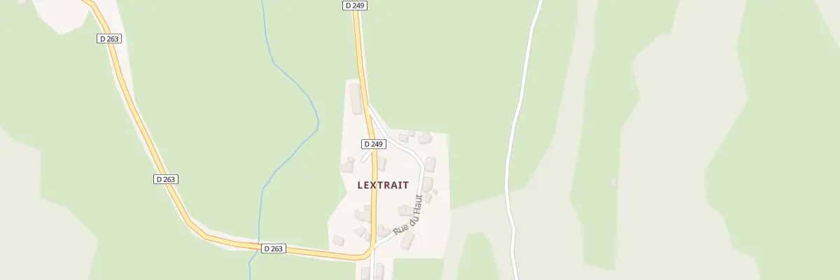 Plan du 5080 Lextrait à Collandres