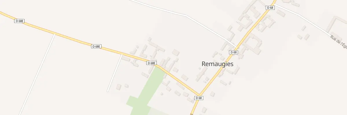 Plan du 4 Rue de Piennes à Remaugies