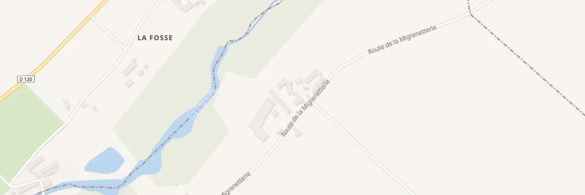 Plan du 39 Rte de la Migrenetterie à Courtempierre