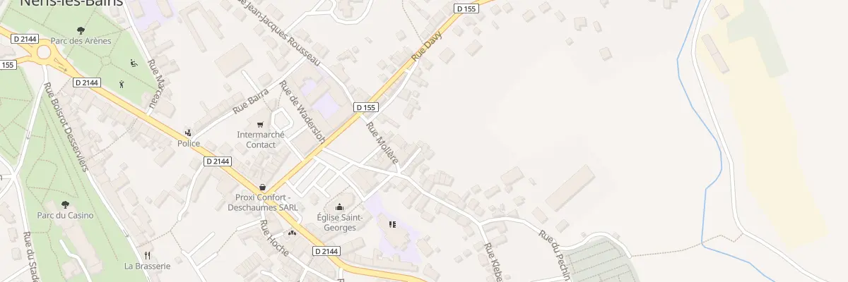 Plan du 15 Rue Moliere à Néris-les-Bains