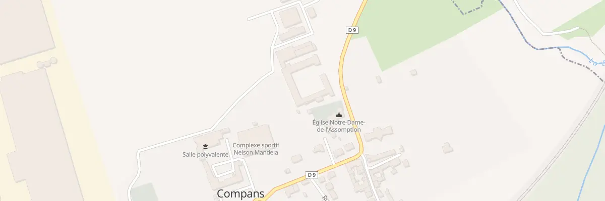 Plan du 17 Rue de l’Eglise à Compans
