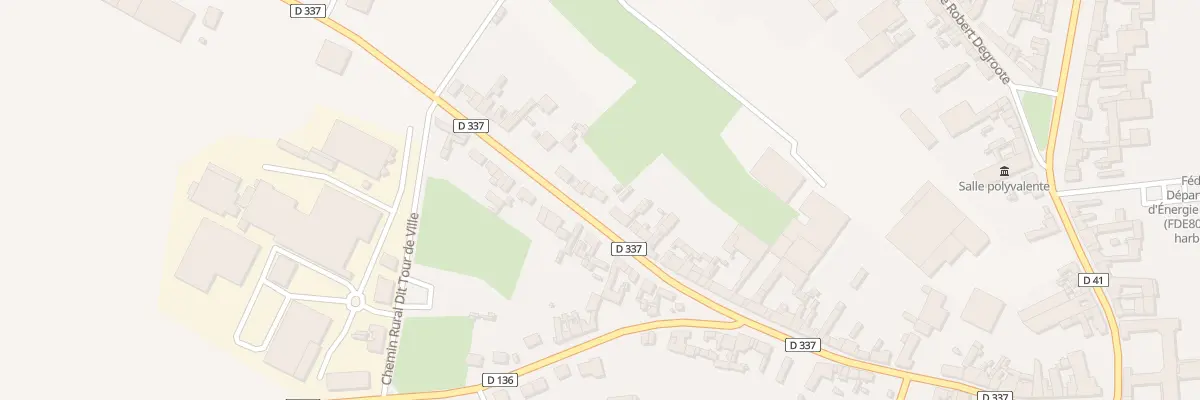 Plan du 60 Rue Raoul Defruit à Harbonnières