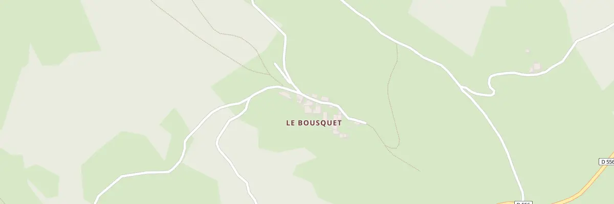 Plan du 5161 Le Bousquet à Sébrazac