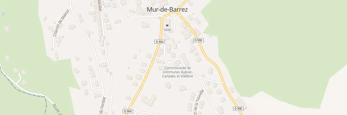 Plan du 7 Rue de Samayou à Mur-de-Barrez